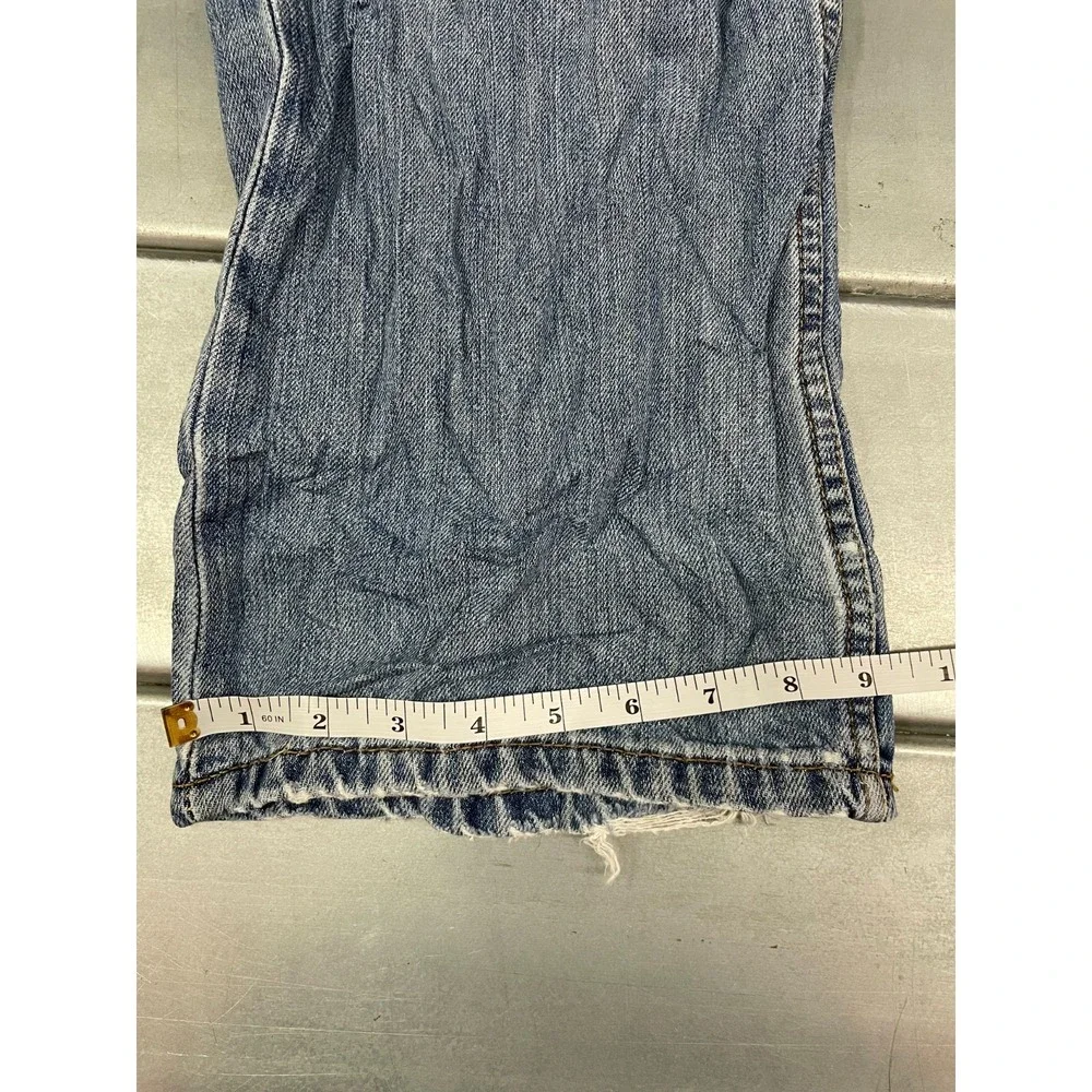 Levis 569 Loose Straight Jeans Mens 36x33 Blue Medium Wash Denim‎
